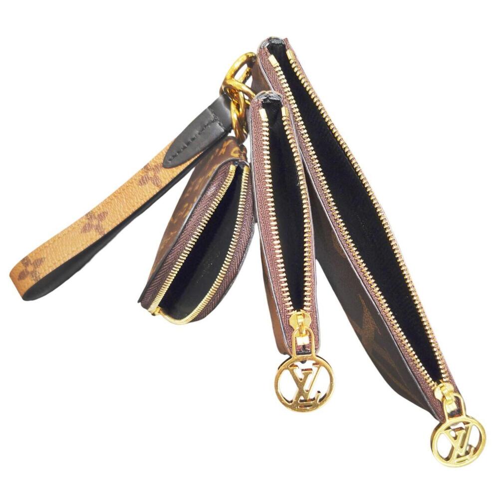 LOUIS VUITTON Authentic Brown Monogram Pochette Pouch - Picture 8 of 15